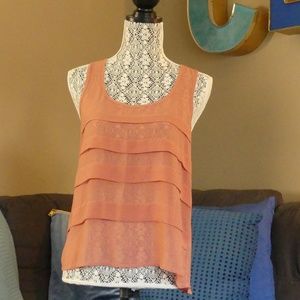 Flowy Tiered Tank Top - FOREVER 21